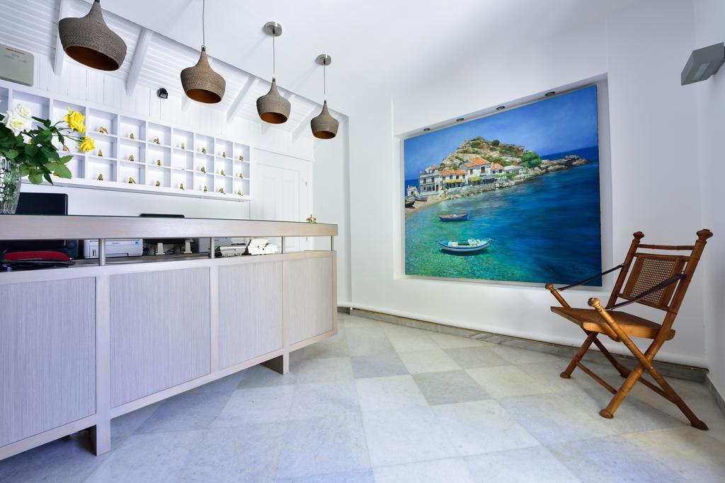 Kalidon Beach Hotel Kokkari Luaran gambar